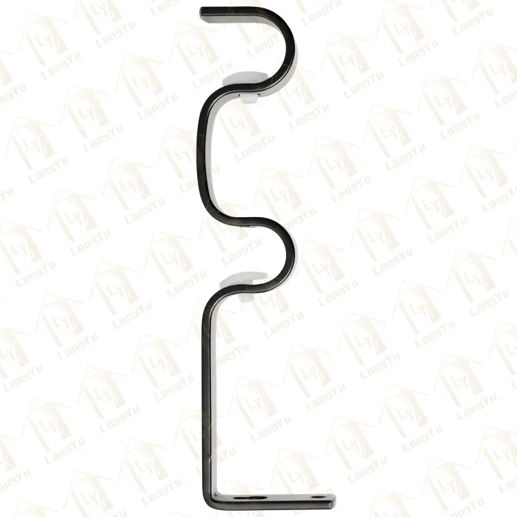 Supports de rideau sans vis.